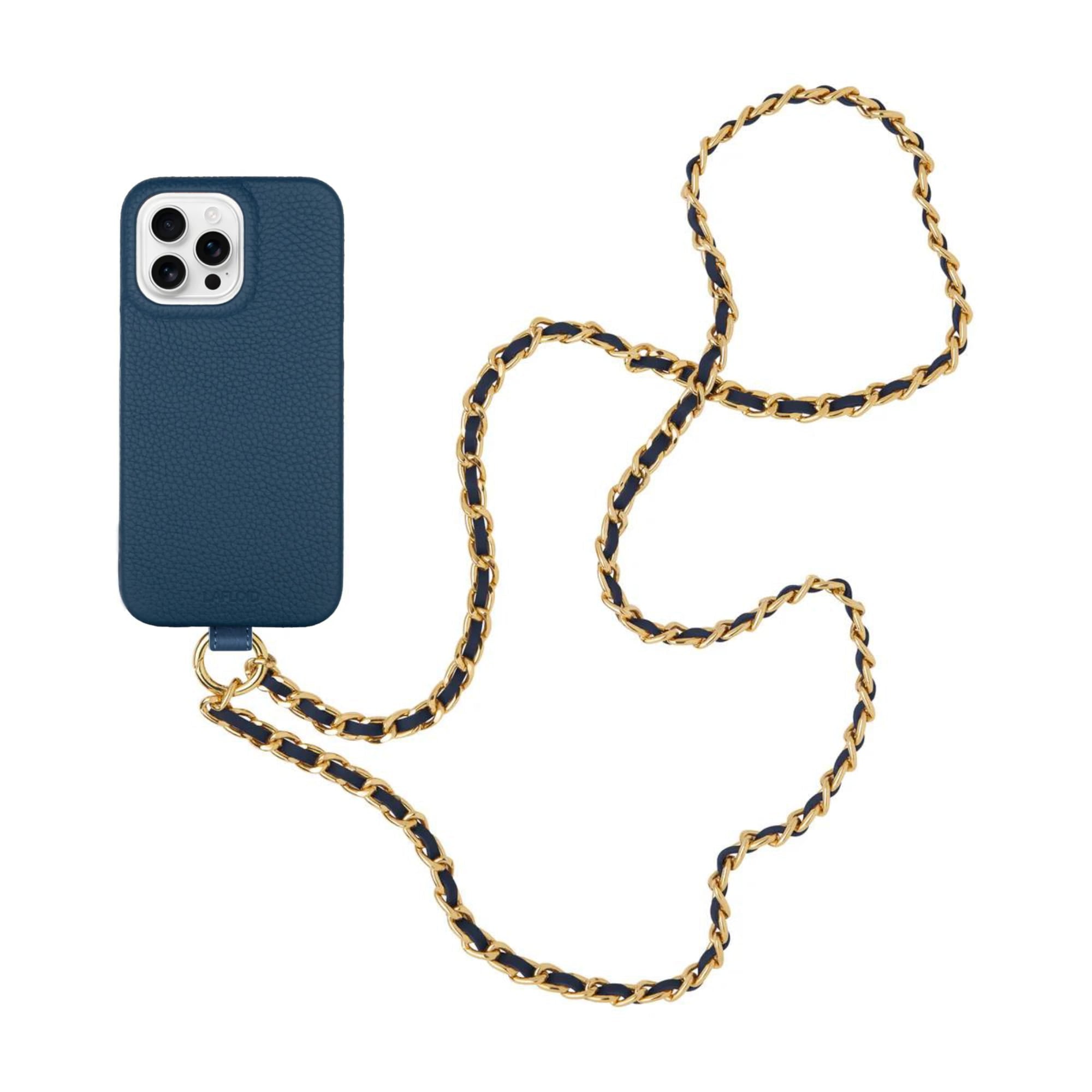 Funda iPhone 15 Pro Max Colgante Denim