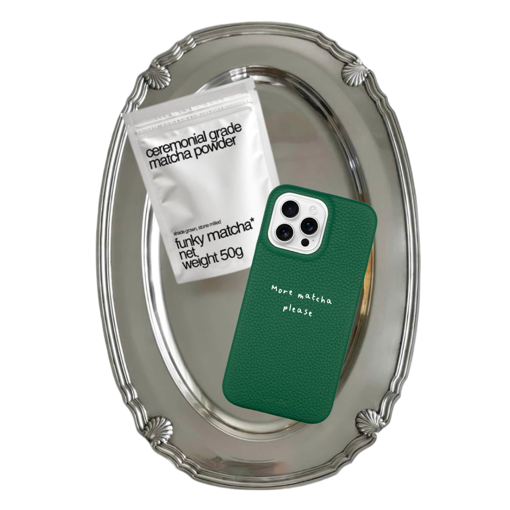 Iphone 15 PRO MAX Case Green "More matcha please"
