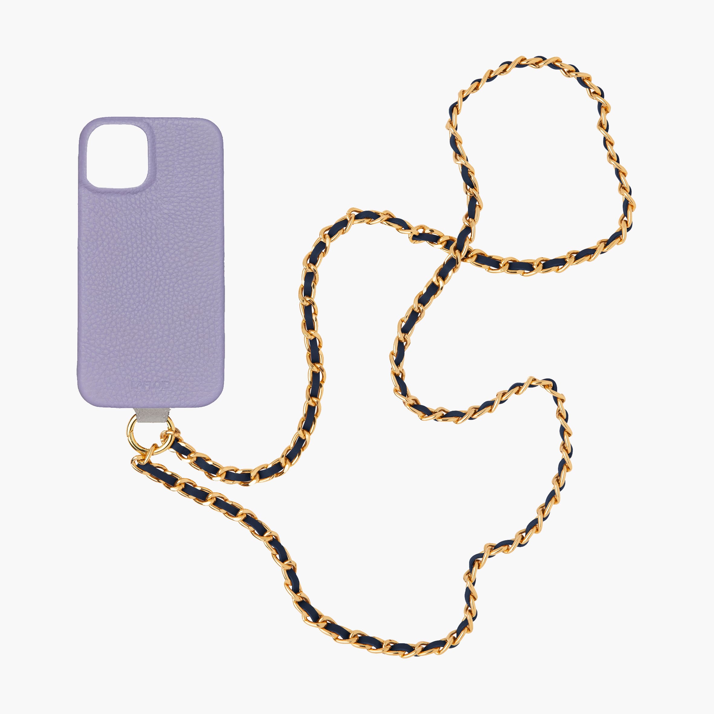 Pack Funda iPhone 14 Plus Colgante + Chain Strap