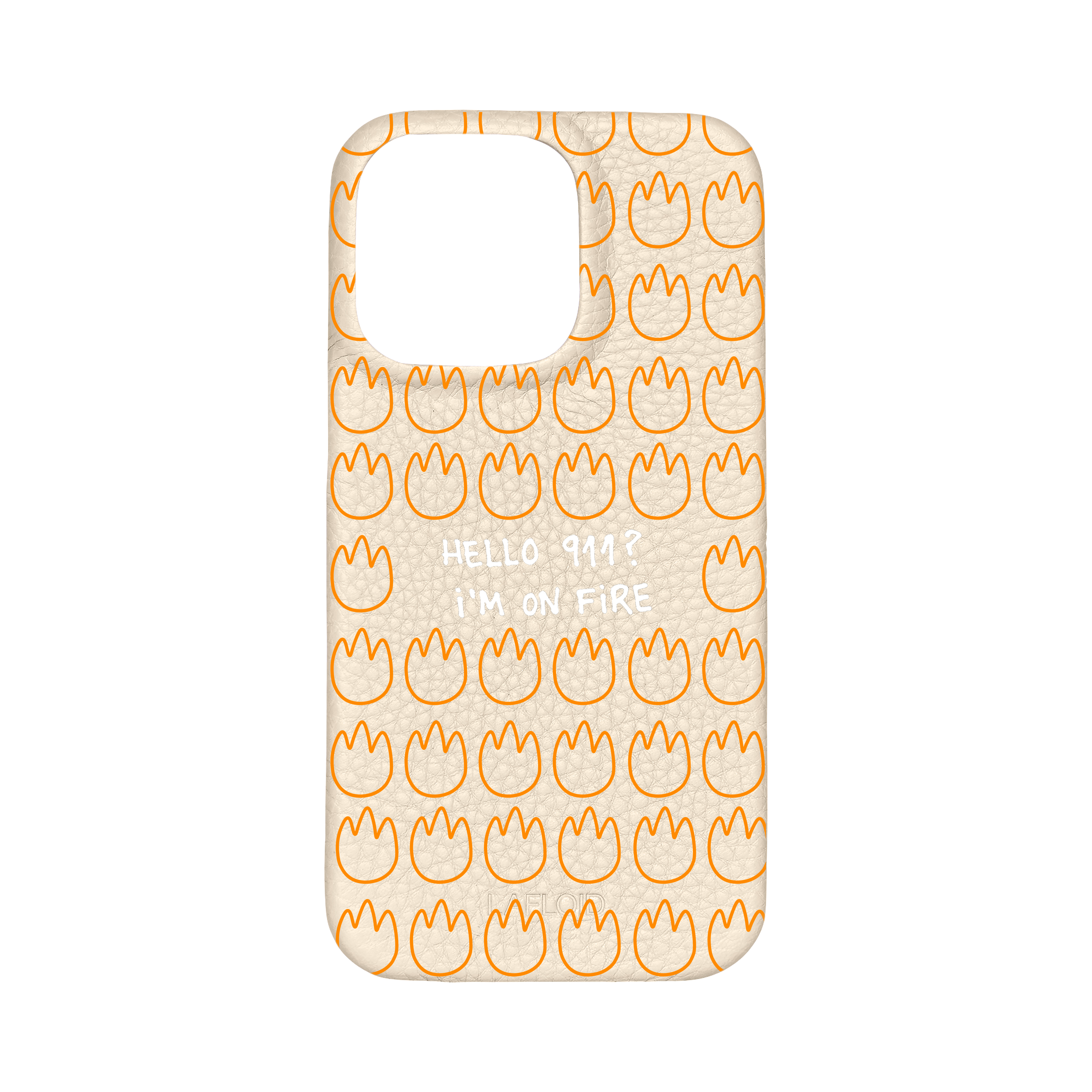 Funda Hello 911? I`m on fire - Cotton