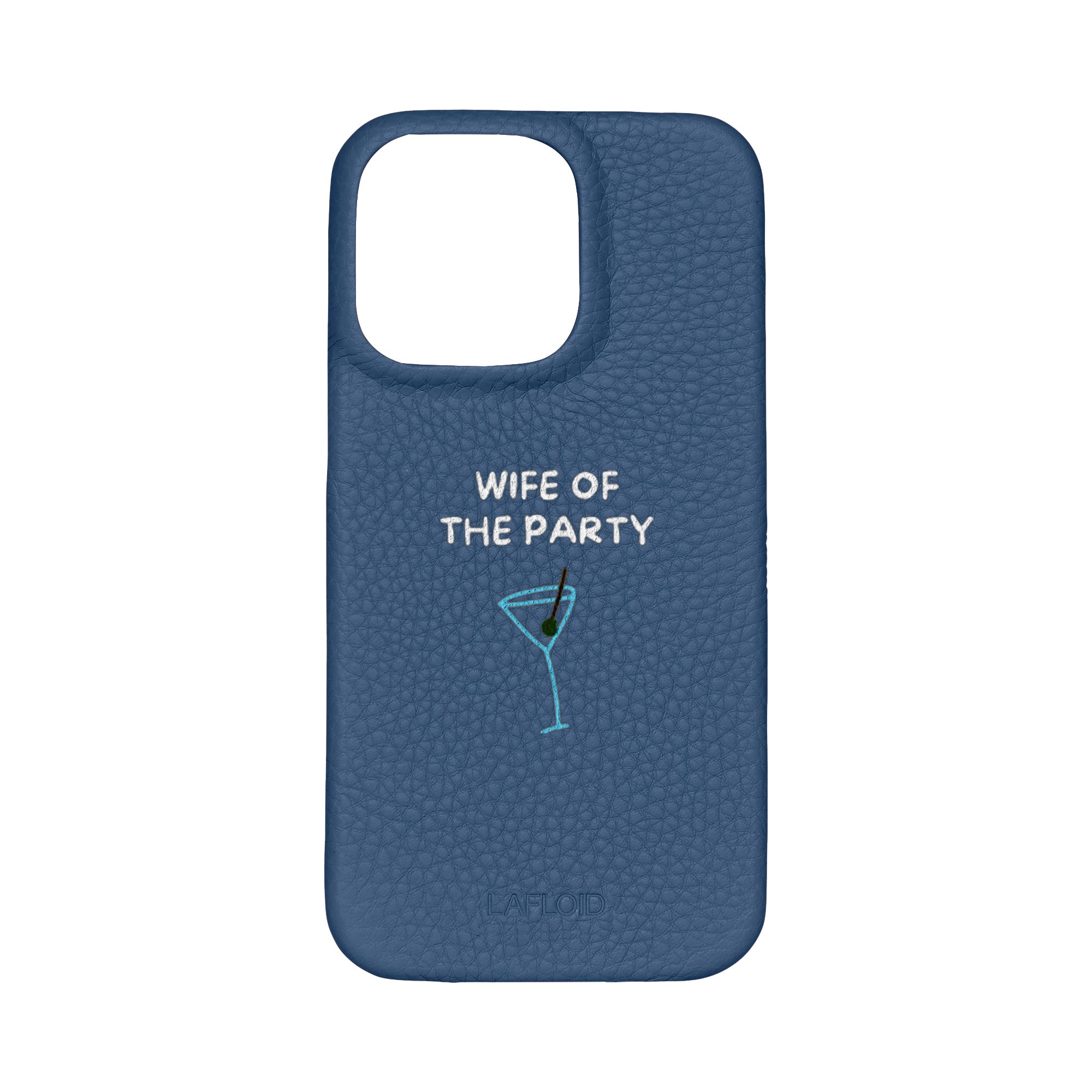 Funda Wife of the party (blanco) - Denim