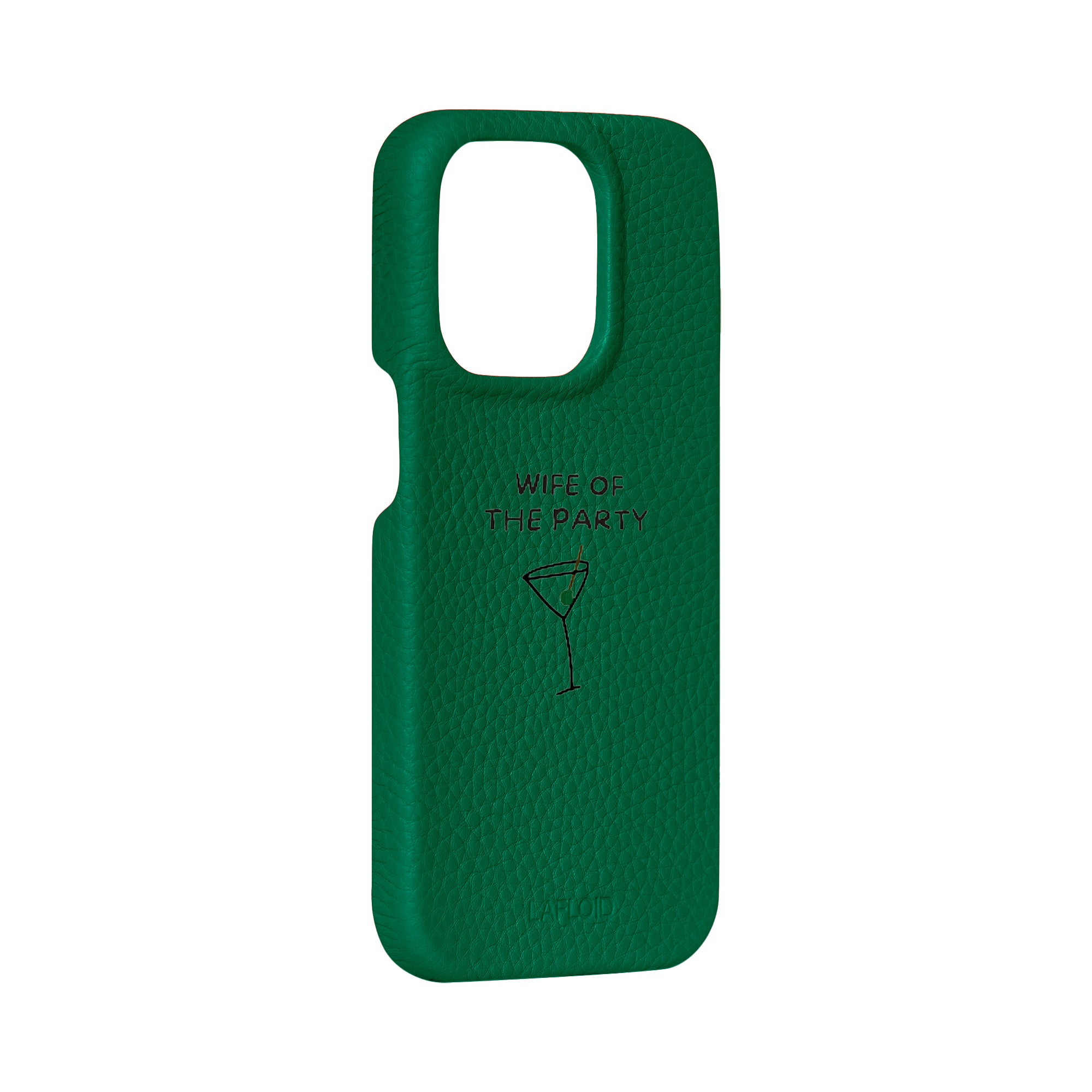 Funda Wife of the party (negro) - Green