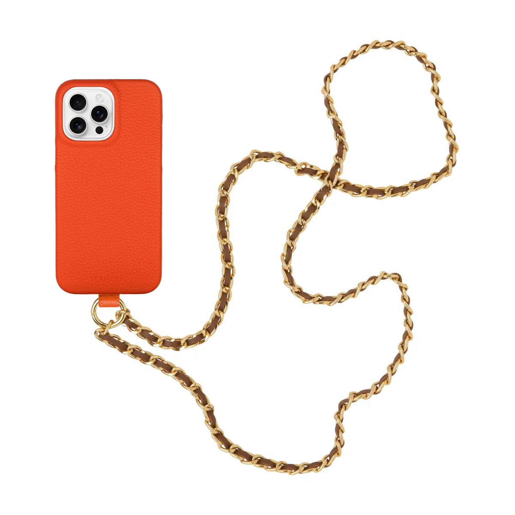 Funda iPhone 15 Pro Max Colgante Orange