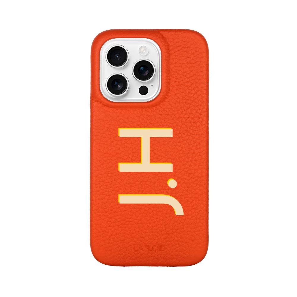 Iphone 15 PRO Case Orange