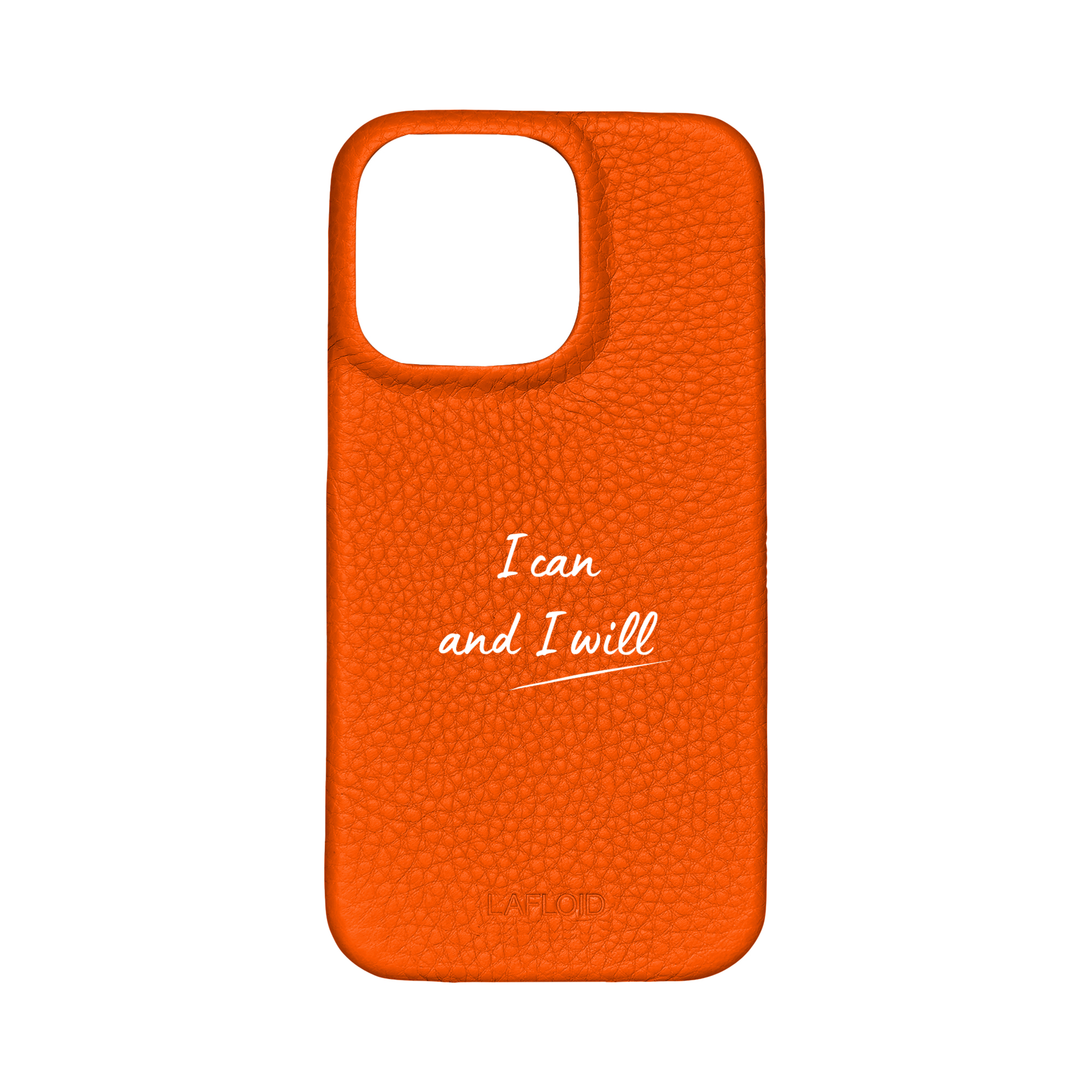 Funda I can and I will - Orange