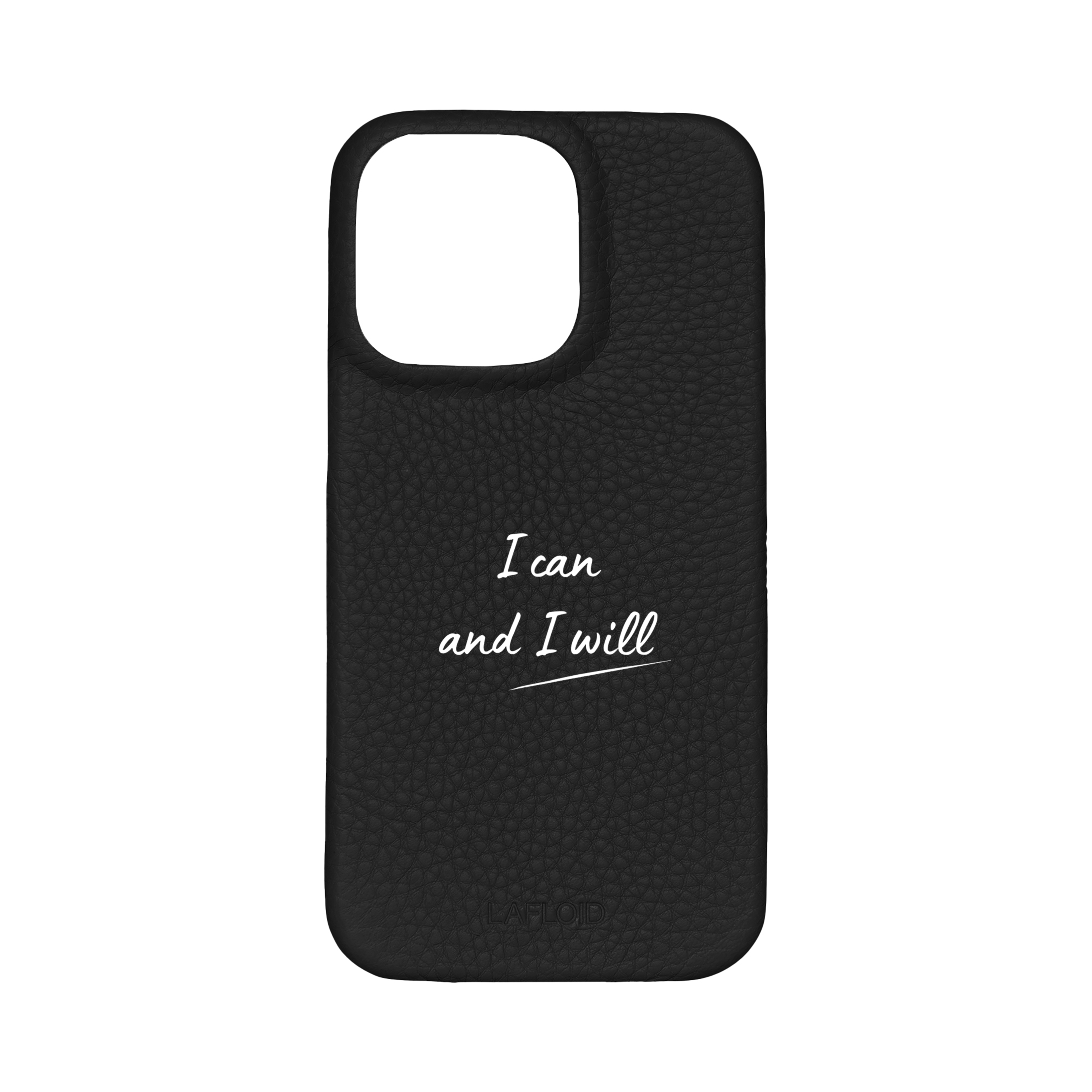 Funda I can and I will - Black