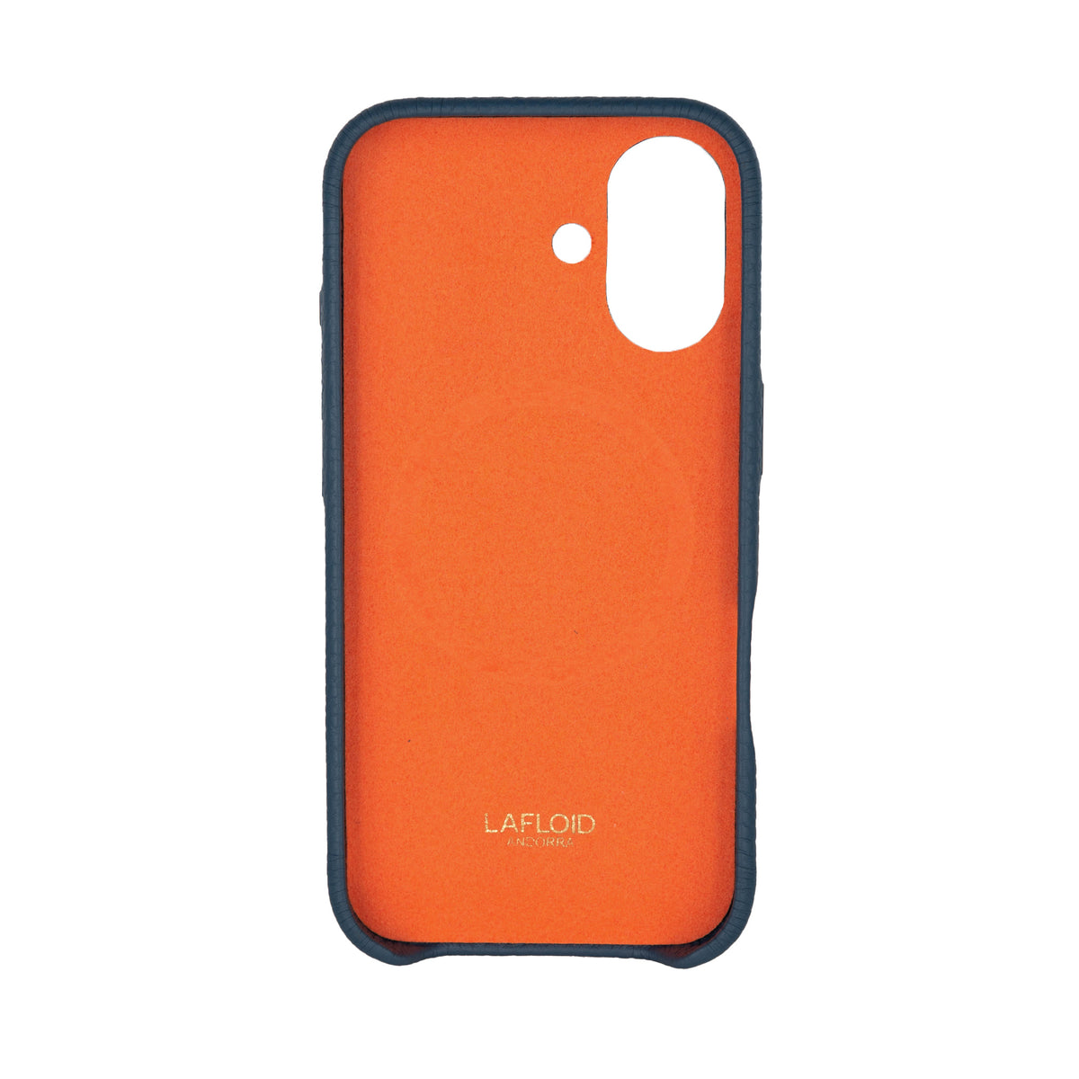 Funda de piel iPhone 17 · Denim
