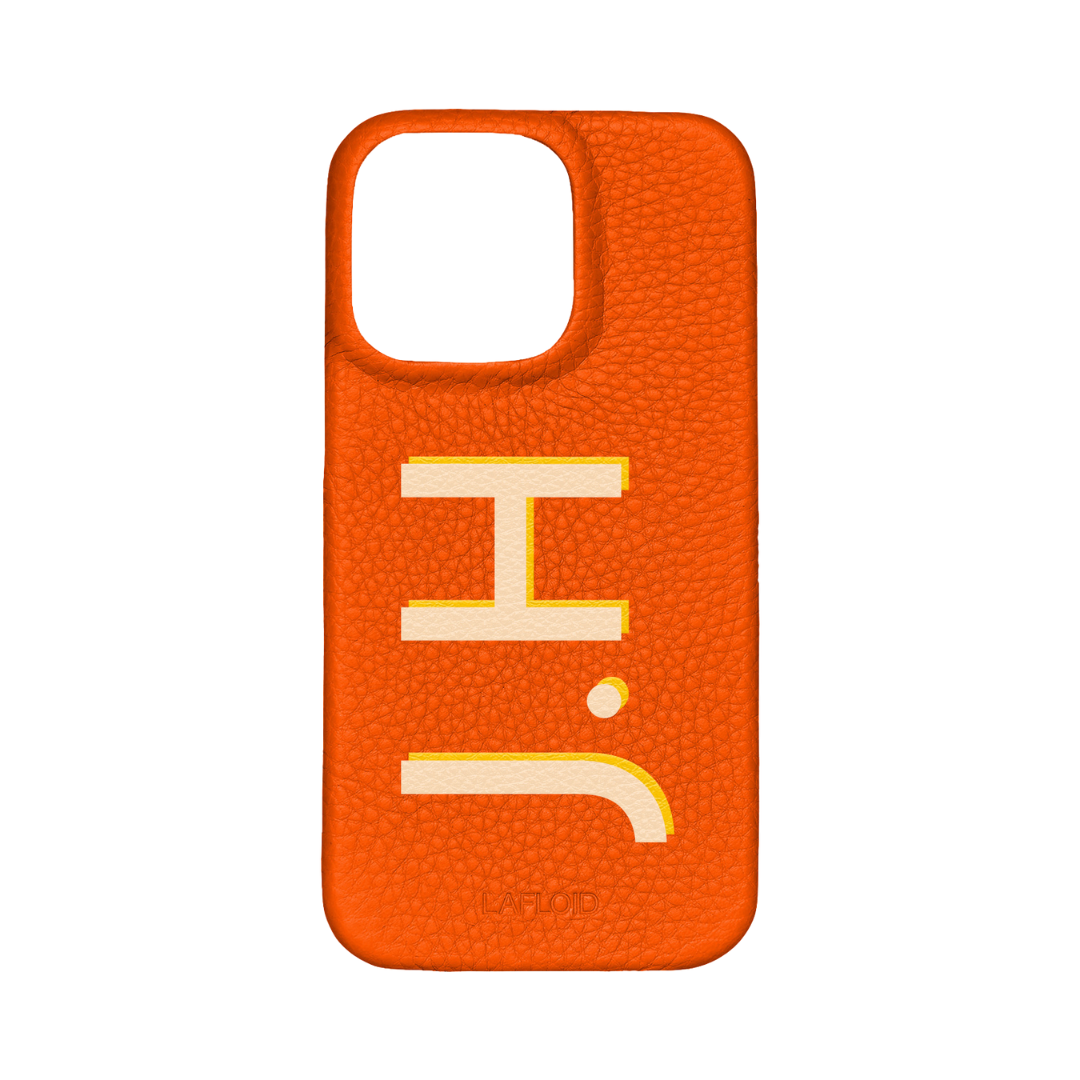 Iphone 15 PRO Case Orange Orange