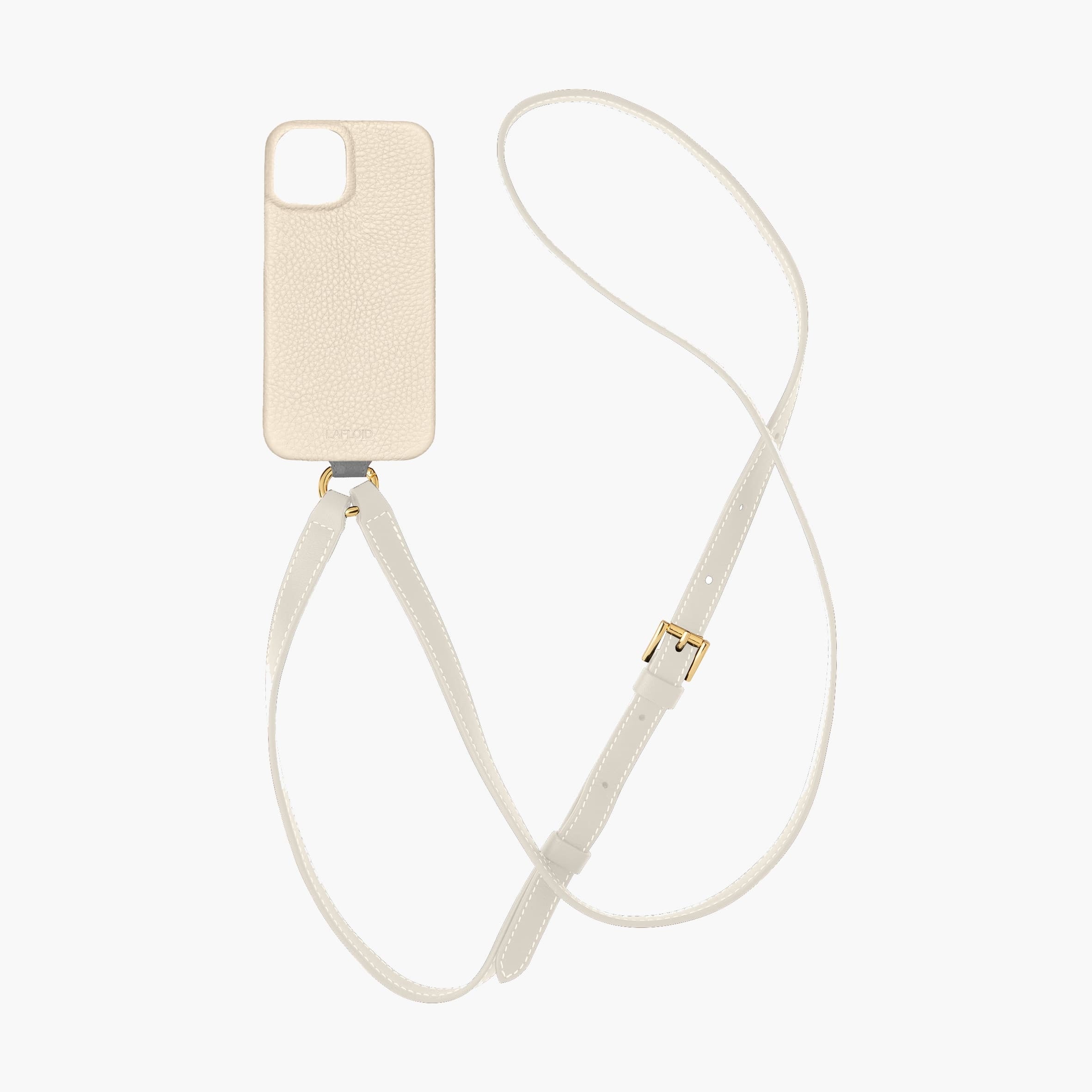 Pack Funda iPhone 14 Plus Colgante + Leather Strap Cotton