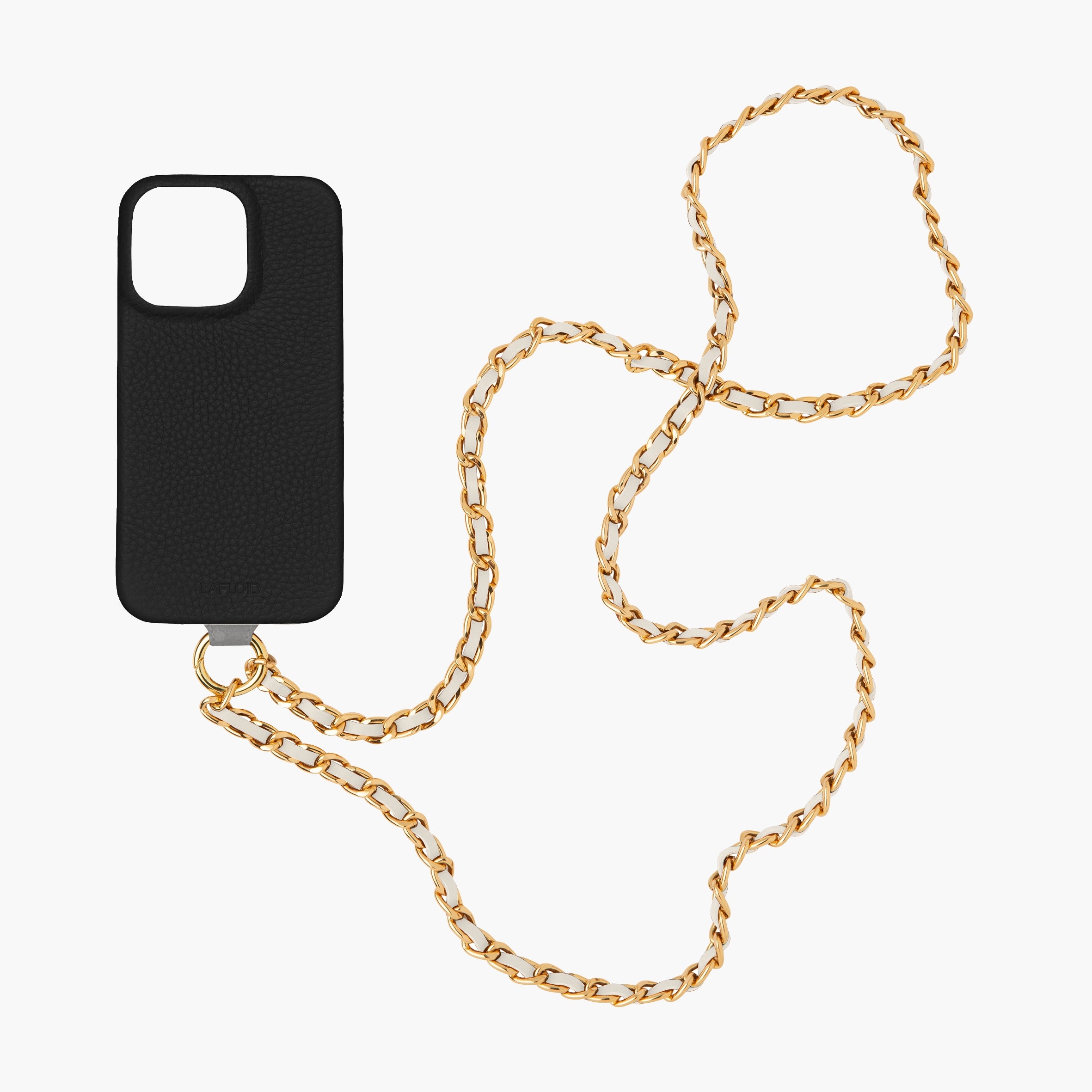 Pack Funda iPhone 15 PRO Colgante + Chain Strap